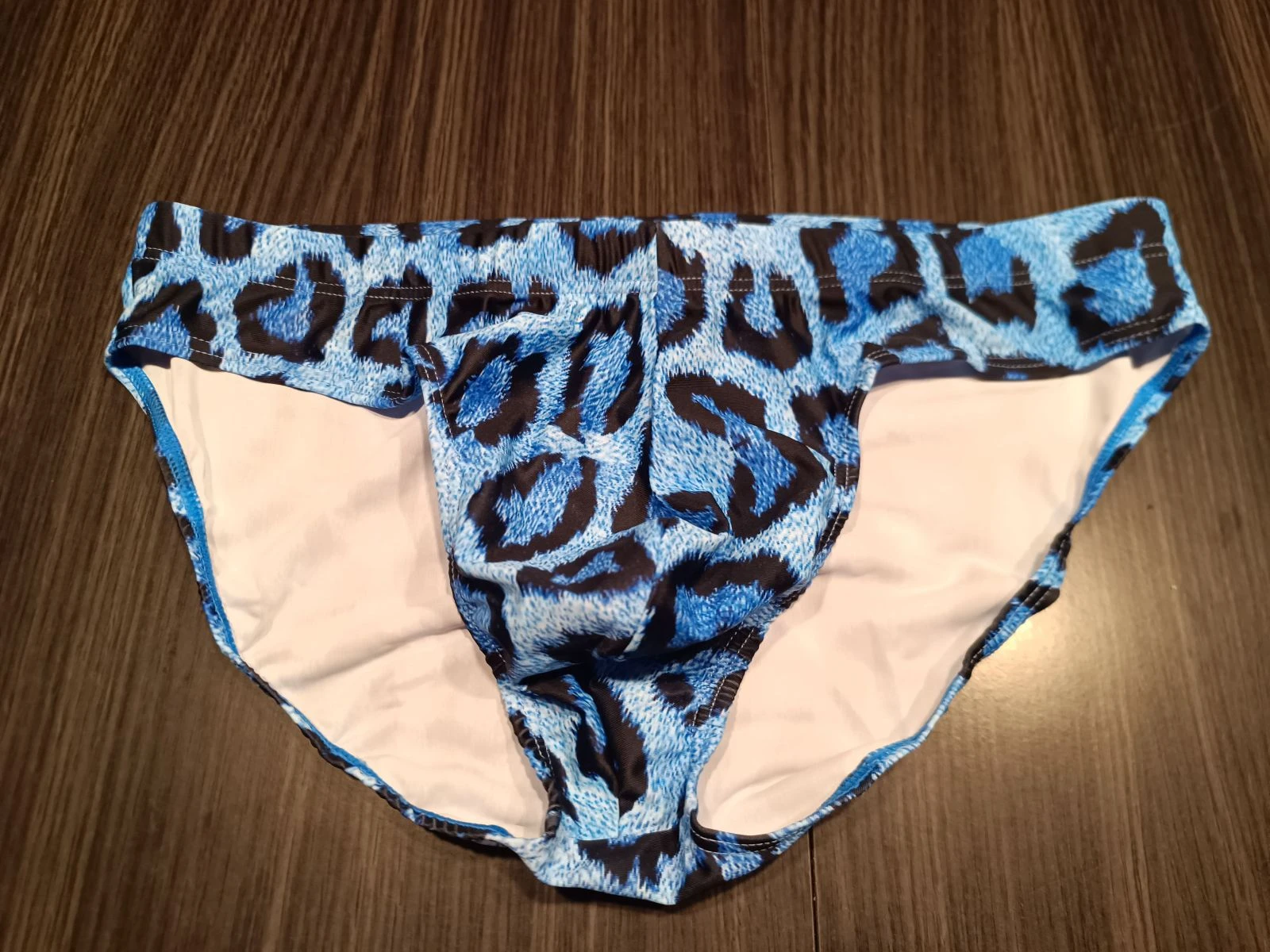 Blauwe herenbadpak – photo 2